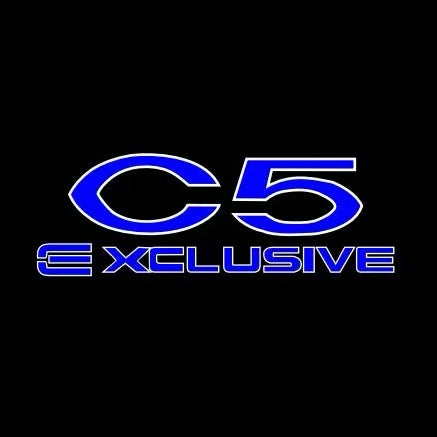 CITROËN C5 LOGO PROJECTOT LIGHTS    (quantity 1 = 2 Logo Films /2 door lights）Nr.2805So9