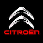 CITROËN ORIGINAL LOGO PROJECTOT LIGHTS (quantity 1 = 2 Logo Films /2 door lights）Nr.2805S13b5