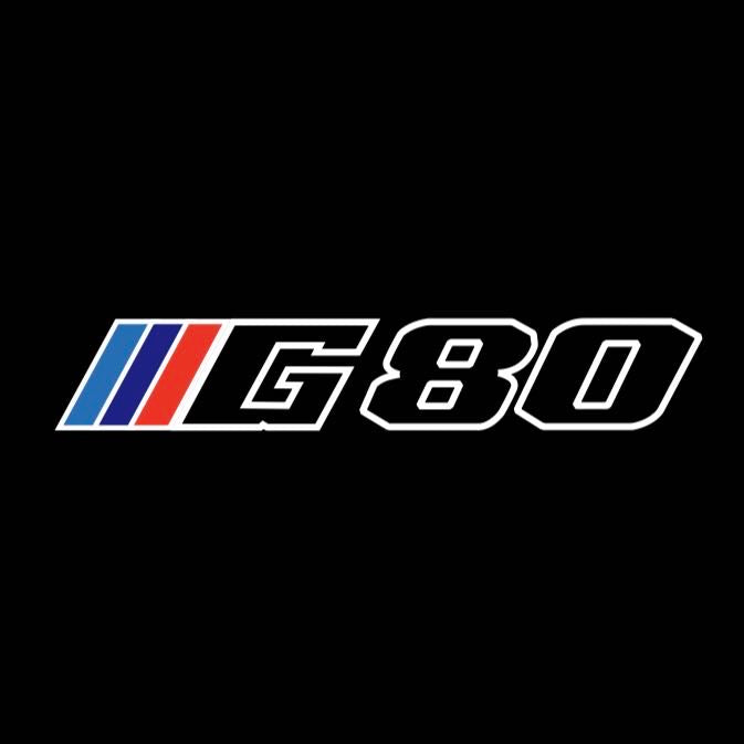 BMW 3 SERIES G80   LOGO PROJECTOT LIGHTS (quantity 1 = 1 sets/2 door lights)Nr.bmw00263