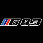 BMW 4 SERIES G83 LOGO PROJECTOT LIGHTS (quantity 1 = 1 sets/2 door lights)Nr.bmw00271