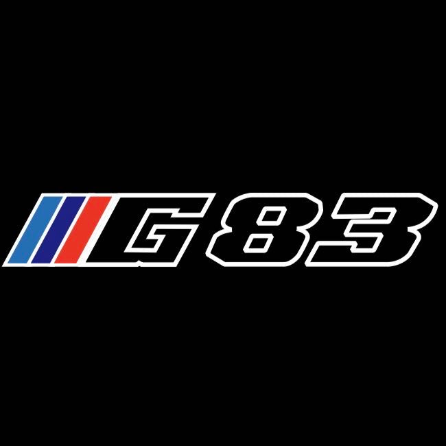 BMW 4 SERIES G83 LOGO PROJECTOT LIGHTS (quantity 1 = 1 sets/2 door lights)Nr.bmw00271