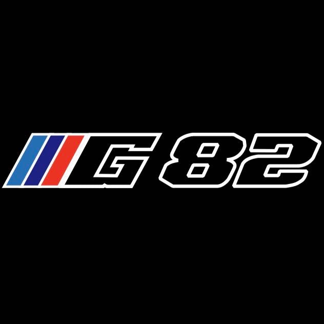 BMW  4 SERIES G82 LOGO PROJECTOT LIGHTS (quantity 1 = 1 sets/2 door lights)Nr.bmw00270