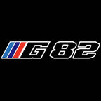 BMW  4 SERIES G82 LOGO PROJECTOT LIGHTS (quantity 1 = 1 sets/2 door lights)Nr.bmw00270