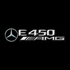 MERCEDES BENZ E450 LOGO PROJECTOT LIGHTS  (quantity 1 = 1 set /2 door lights with 2 logo films)Nr.02M96