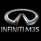 INFINITI M 35  LOGO PROJECROTR LIGHTS (quantity 1 = 1 sets/2 door lights) Nr.47X0Z7
