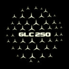 MERCEDES BENZ GLC 250 LOGO PROJECTOT LIGHTS  (quantity 1 = 1 set /2 door lights with 2 logo films)Nr.02M433