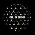 MERCEDES BENZ GLS 350 LOGO PROJECTOT LIGHTS  (quantity 1 = 1 set /2 door lights with 2 logo films)Nr.02M463