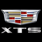 CADILLAC XTS LOGO PROJECTOT LIGHTS Nr.2645 (quantity 1 = 2 Logo Films /2 door lights）
