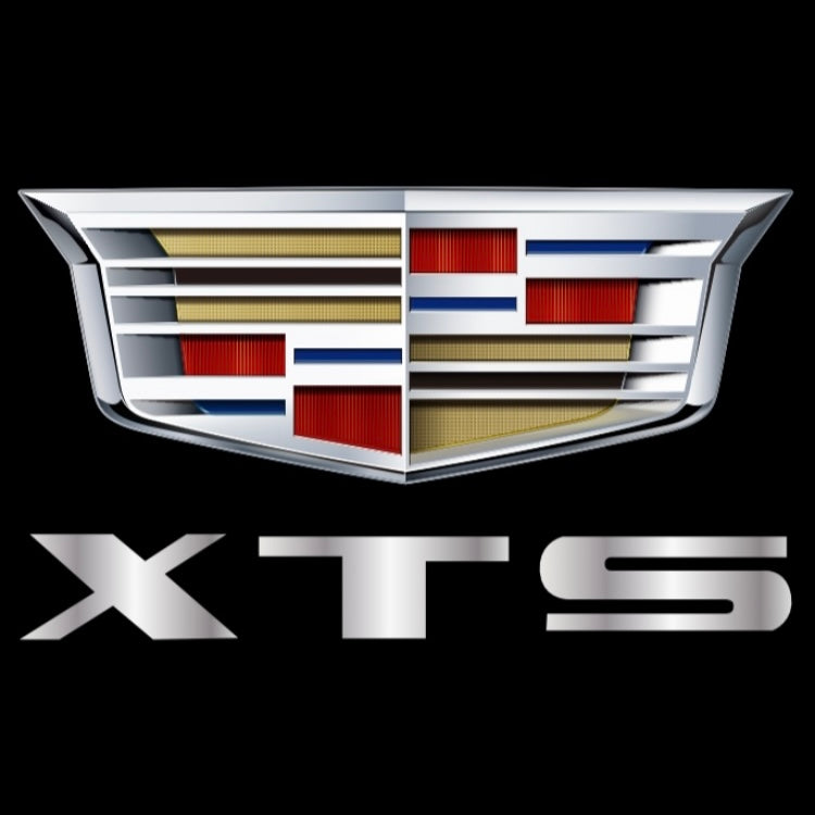 CADILLAC XTS LOGO PROJECTOT LIGHTS Nr.2645 (quantity 1 = 2 Logo Films /2 door lights）