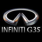 INFINITI G 35 LOGO PROJECROTR LIGHTS (quantity 1 = 1 sets/2 door lights) Nr.47X32