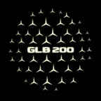 MERCEDES BENZ GLB 200 LOGO PROJECTOT LIGHTS  (quantity 1 = 1 set /2 door lights with 2 logo films)Nr.02M418