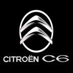 CITROËN C6 LOGO PROJECTOT LIGHTS (quantity 1 = 2 Logo Films /2 door lights）Nr.2805S13b5