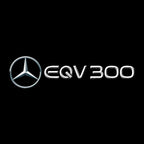 MERCEDES BENZ EQV 300  LOGO PROJECTOT LIGHTS  (quantity 1 = 1 set /2 door lights with 2 logo films)Nr.02M148