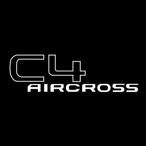 CITROËN C4 LOGO PROJECTOT LIGHTS    (quantity 1 = 2 Logo Films /2 door lights）Nr.2805S1315