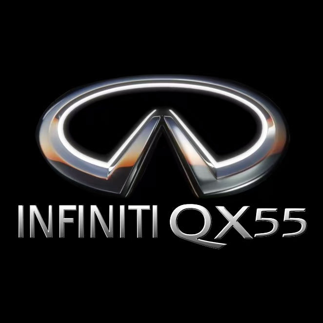 INFINITI Q60 LOGO PROJECROTR LIGHTS Nr.47 (quantità 1 = 1 set/2 luci porta)