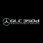 MERCEDES BENZ GLC 350d LOGO PROJECTOT LIGHTS  (quantity 1 = 1 set /2 door lights with 2 logo films)Nr.02M441