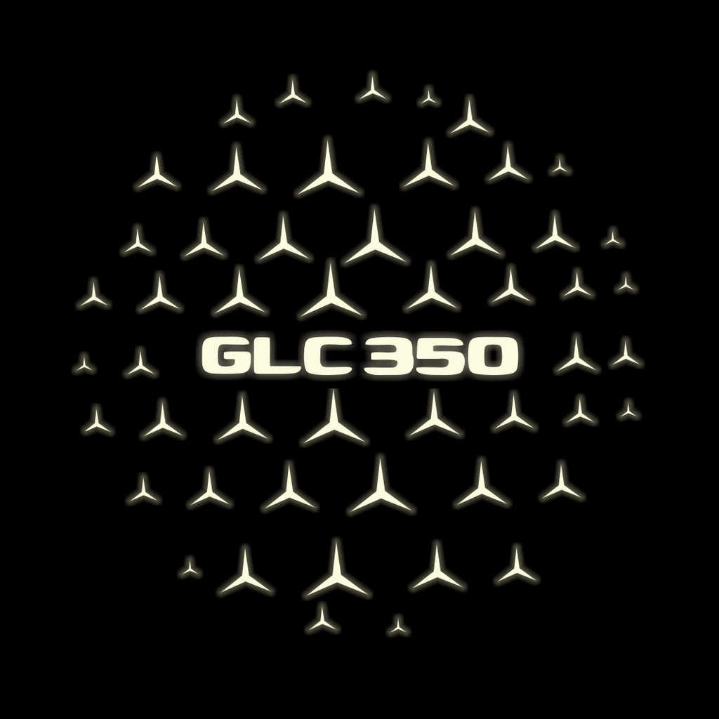 MERCEDES BENZ GLC 350 LOGO PROJECTOT LIGHTS  (quantity 1 = 1 set /2 door lights with 2 logo films)Nr.02M439