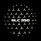 MERCEDES BENZ GLC 350 LOGO PROJECTOT LIGHTS  (quantity 1 = 1 set /2 door lights with 2 logo films)Nr.02M439