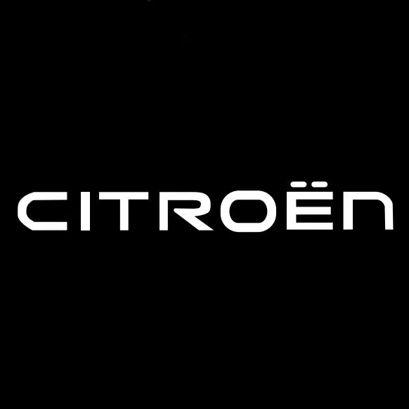 CITROËN ORIGINAL LOGO PROJECTOT LIGHTS Nr.2801 (quantità 1 = 2 pellicole logo /2 luci porta） 
