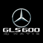 MERCEDES BENZ GLS 600 LOGO PROJECTOT LIGHTS  (quantity 1 = 1 set /2 door lights with 2 logo films)Nr.02M479
