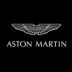ASTON MARTIN ORIGINAL LOGO PROJECTOT LIGHTS Nr.27001  (quantity 1 = 2 Logo Films /2 door lights