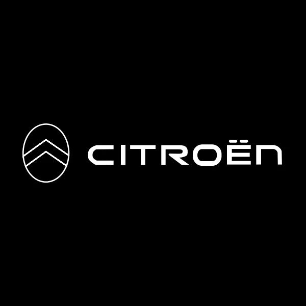 CITROËN ORIGINAL LOGO PROJECTOT LIGHTS Nr.2801 (quantità 1 = 2 pellicole logo /2 luci porta） 