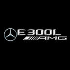 MERCEDES BENZ E300L LOGO PROJECTOT LIGHTS  (quantity 1 = 1 set /2 door lights with 2 logo films)Nr.02M103