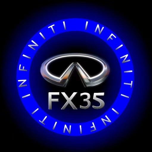 INFINITI Q60 LOGO PROJECROTR LIGHTS Nr.47 (quantità 1 = 1 set/2 luci porta)