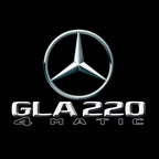 MERCEDES BENZ GLA 220 LOGO PROJECTOT LIGHTS  (quantity 1 = 1 set /2 door lights with 2 logo films)Nr.02M410