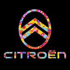 CITROËN ORIGINAL LOGO PROJECTOT LIGHTS (quantity 1 = 2 Logo Films /2 door lights）Nr.2805S13b10