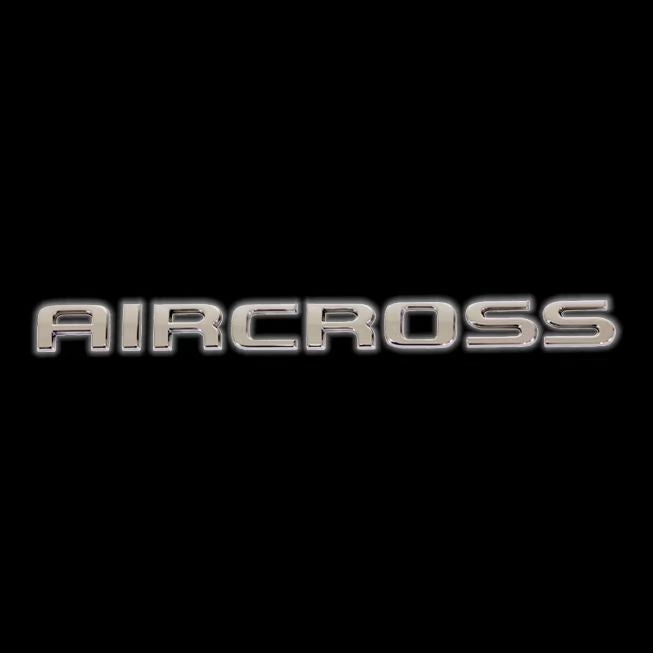 CITROËN AIRCROSS LOGO PROJECTOT LIGHTS (quantity 1 = 2 Logo Films /2 door lights）Nr.2805S13b1f1w