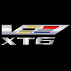 CADILLAC XT6 LOGO PROJECTOT LIGHTS Nr.2623 (quantity 1 = 2 Logo Films /2 door lights）