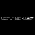 CADILLAC CT5 LOGO PROJECTOT LIGHTS Nr.2601 (quantity 1 = 2 Logo Films /2 door lights）