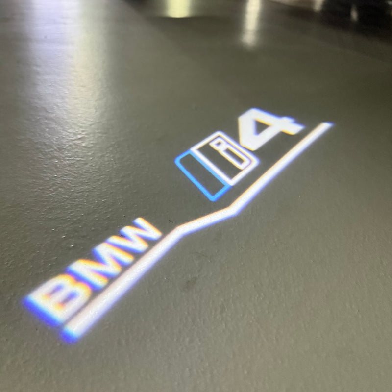 BMW  i4  LOGO PROJECTOT LIGHTS Nr.600x77