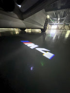 BMW 4 SERIES M4  LOGO PROJECTOT LIGHTS  (quantity 1 = 1 sets/2 door lights) Nr.602W03