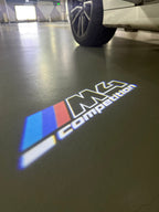 BMW 4  SERIES M4   LOGO PROJECTOT LIGHTS (quantity 1 = 1 sets/2 door lights)Nr.bmw00190