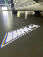 BMW  4  SERIES M4  LOGO PROJECTOT LIGHTS (quantity 1 = 1 sets/2 door lights)Nr.bmw00193