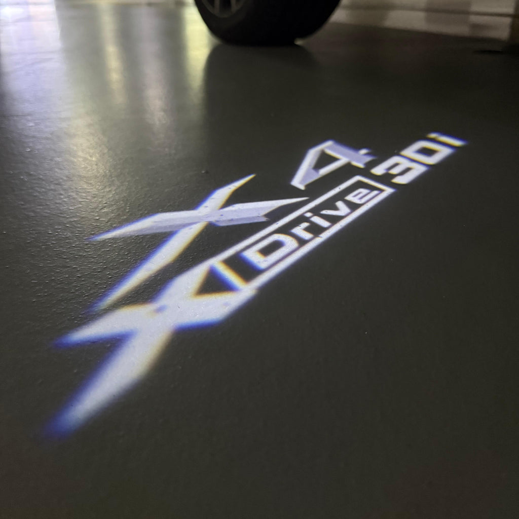 BMW X4 Drive 30i  LOGO PROJECTOT LIGHTS (quantity 1 = 1 sets/2 door lights)Nr.bmw0040