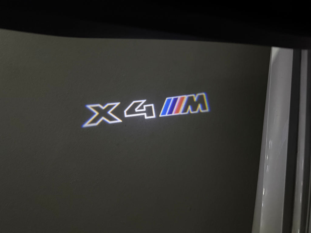 BMW  X4M  LOGO PROJECTOT LIGHTS Nr.600X410