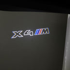 BMW  X4M LOGO PROJECTOT LIGHTS (quantity 1 = 1 sets/2 door lights)Nr.bmw0037