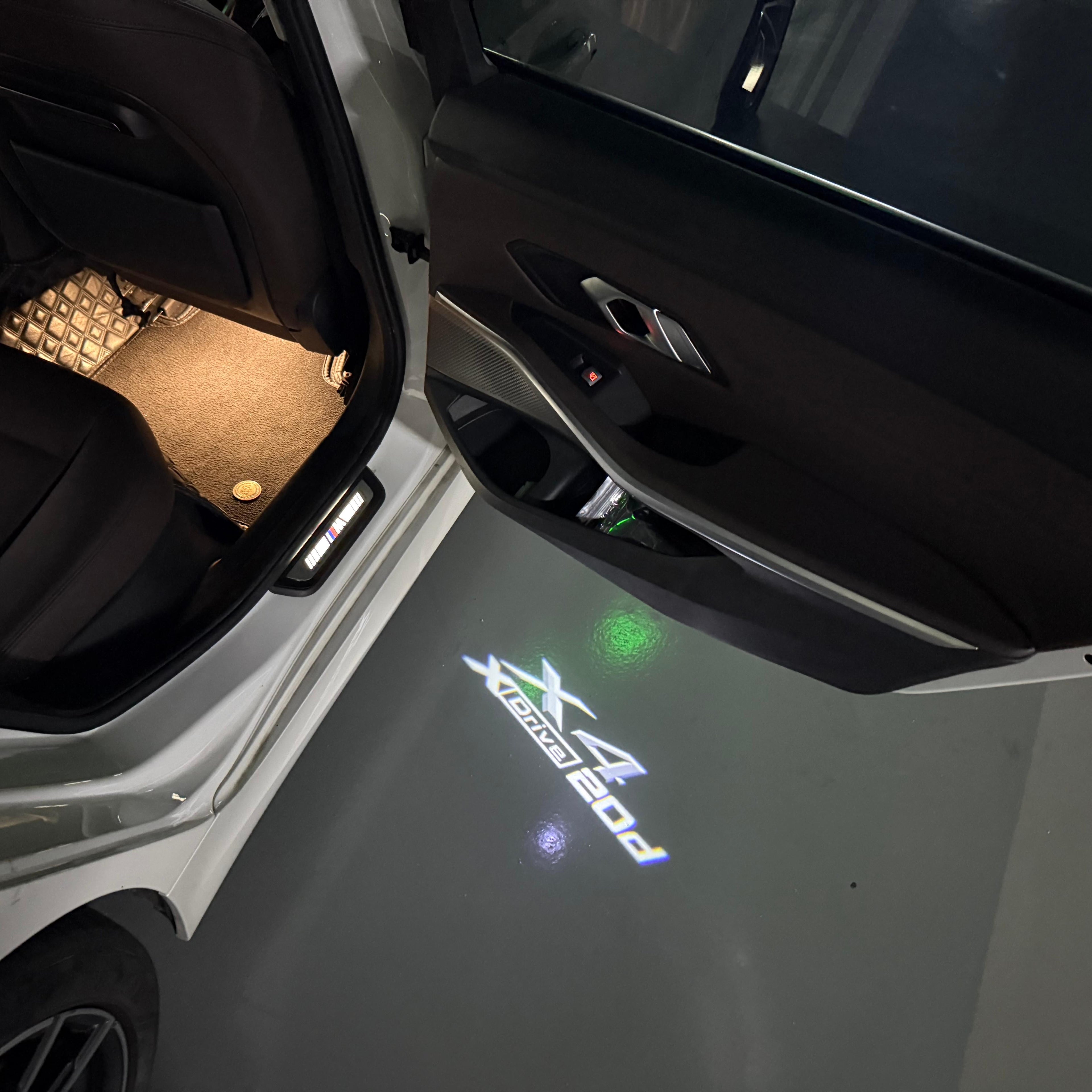 BMW X4 Drive 20d LOGO PROJECTOT LIGHTS (quantity 1 = 1 sets/2 door lights)Nr.bmw0041