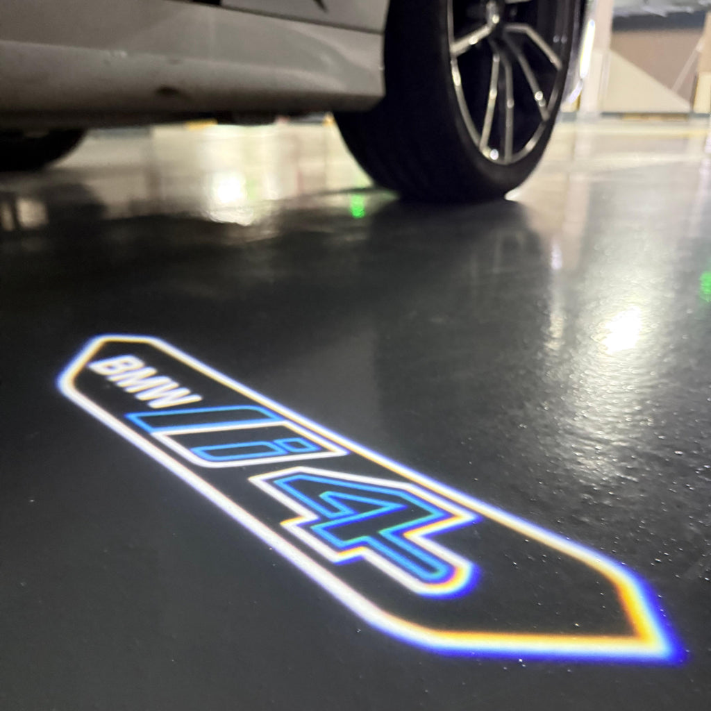 BMW  i4  LOGO PROJECTOT LIGHTS Nr.600x78