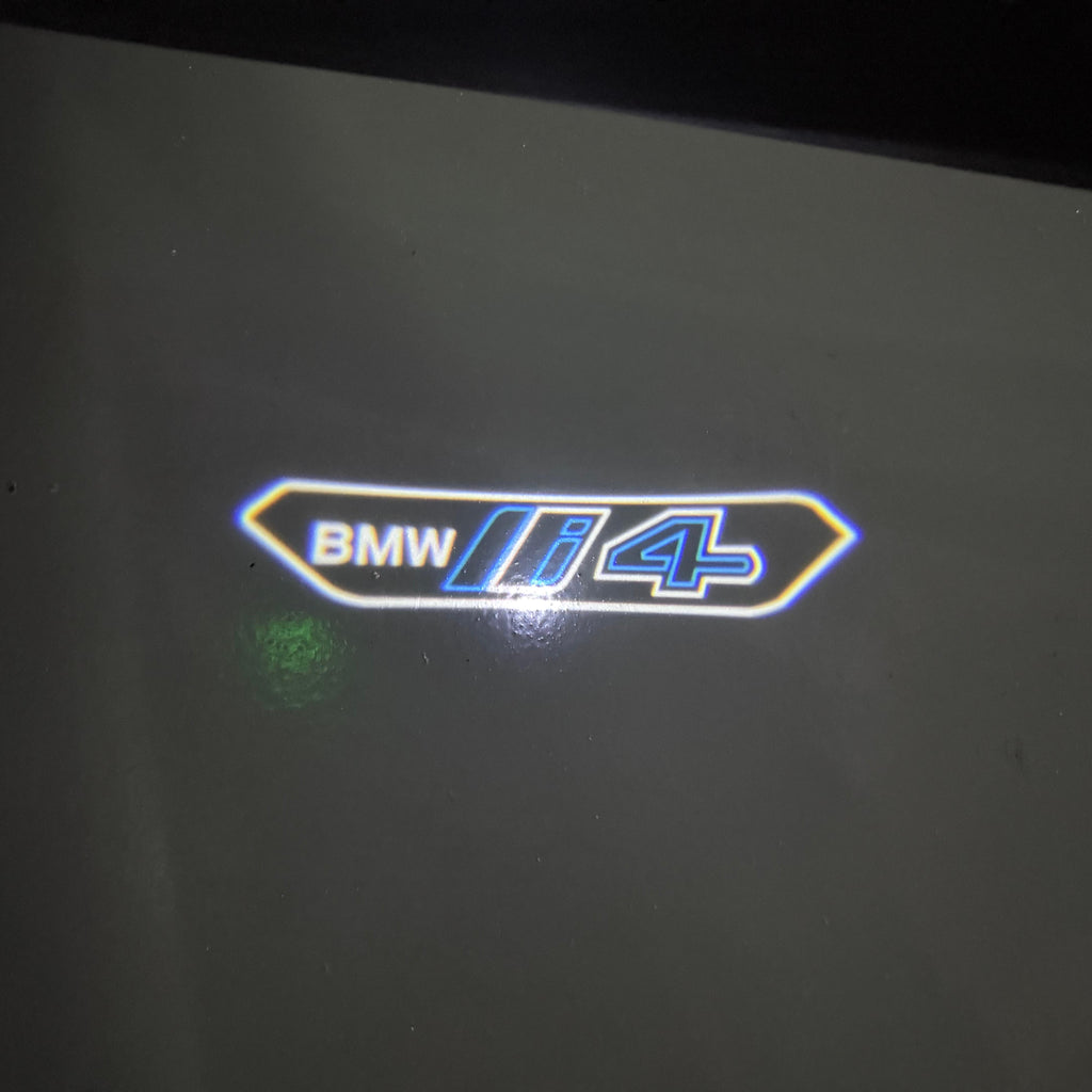 BMW  i4  LOGO PROJECTOT LIGHTS Nr.600x78