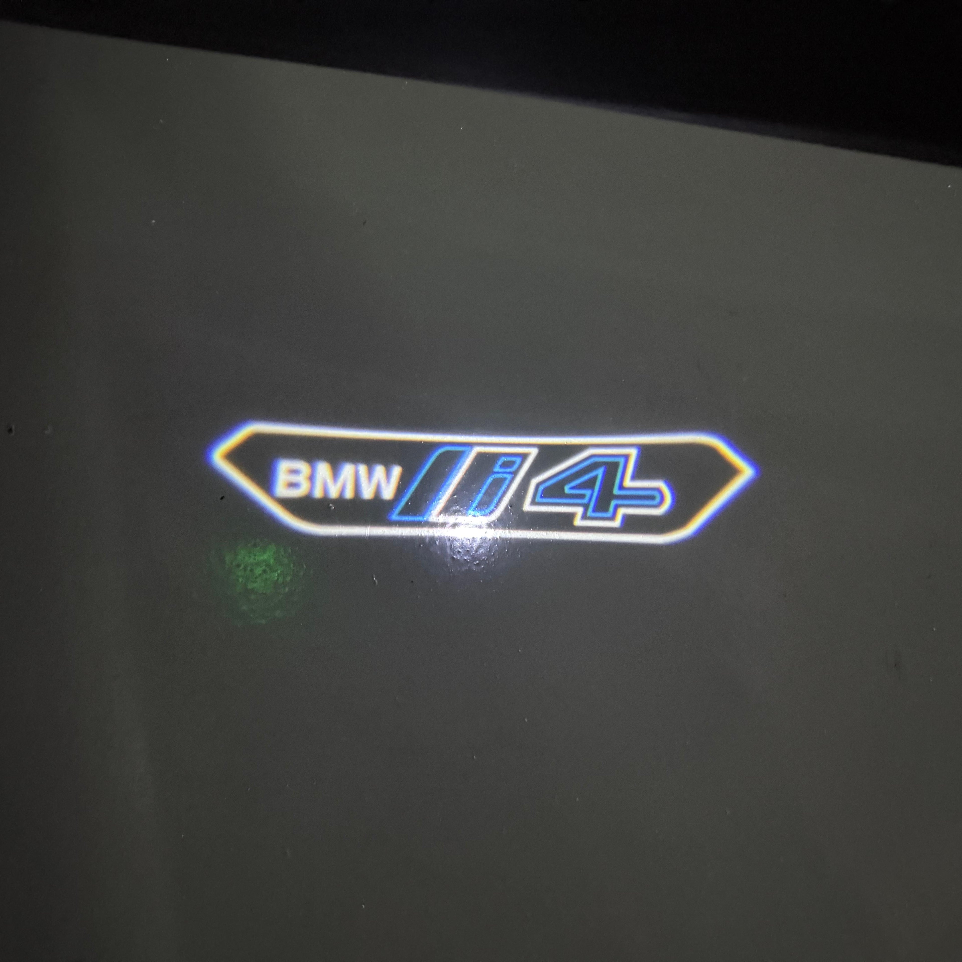 BMW   i4 LOGO PROJECTOT LIGHTS (quantity 1 = 1 sets/2 door lights)Nr.bmw00295
