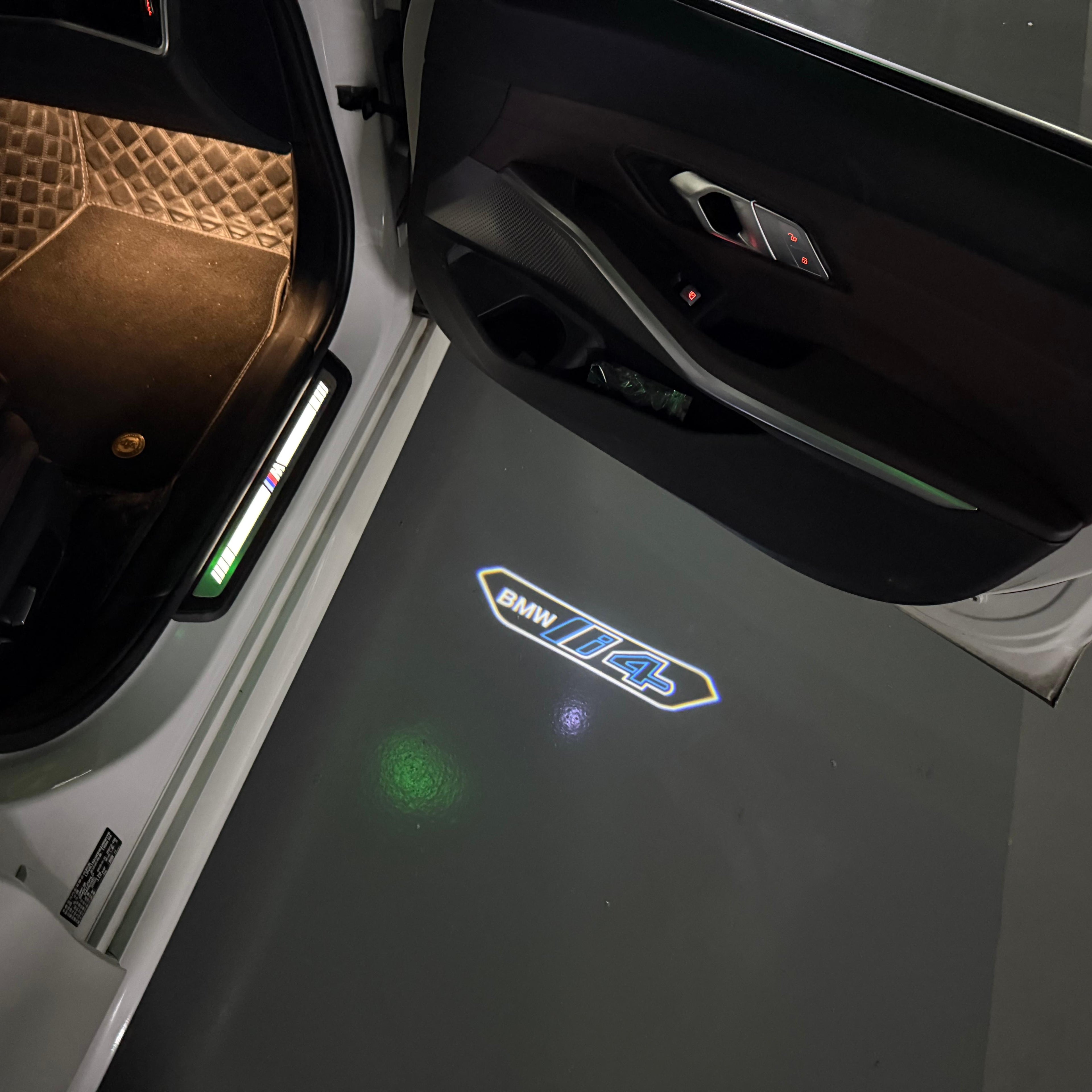 BMW  i4  LOGO PROJECTOT LIGHTS Nr.600x78