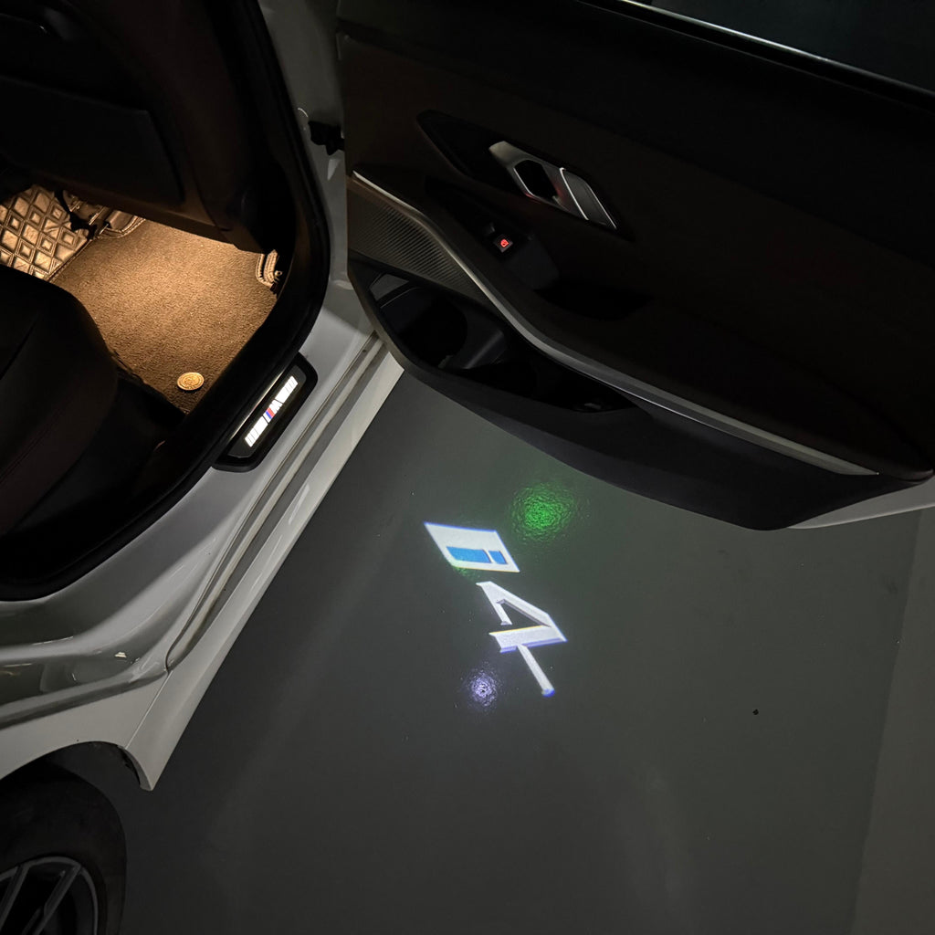BMW  i4  LOGO PROJECTOT LIGHTS (quantity 1 = 1 sets/2 door lights)Nr.bmw00296