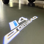 BMW  i4 e Drive LOGO PROJECTOT LIGHTS Nr.600x76