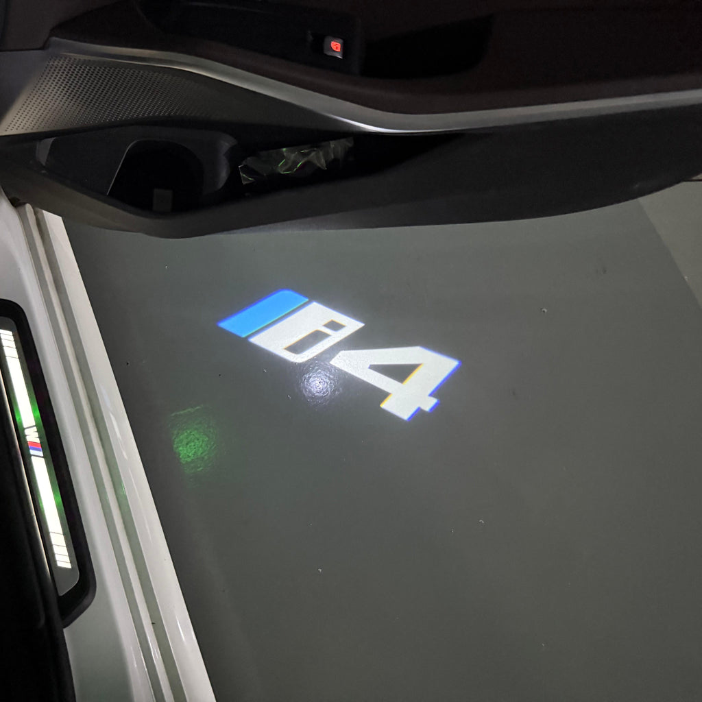BMW  i4  LOGO PROJECTOT LIGHTS Nr.600x83