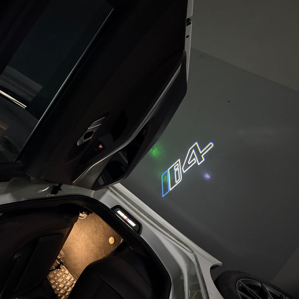BMW  i4  LOGO PROJECTOT LIGHTS Nr.600x92