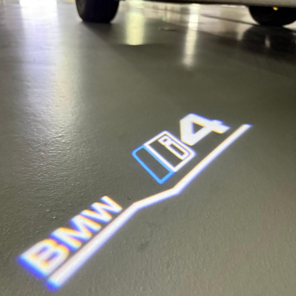 BMW   i4  LOGO PROJECTOT LIGHTS (quantity 1 = 1 sets/2 door lights)Nr.bmw00298